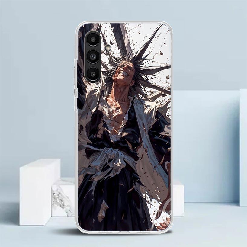 Zaraki Kenpachi Bleach Phone Case For Samsung Galaxy A17 A37 A57 A16 A15 A14 A13 A56 A55 A54 A53 A36 A35 A34 A33 A26 A25 A24 A23