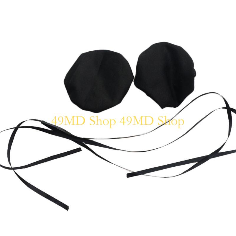 49MD Chunli Hair Bun Covers Headwear Hair Hoop Handmade Cosplay Accessories Chun Cosplay Women s Superior Street Figh