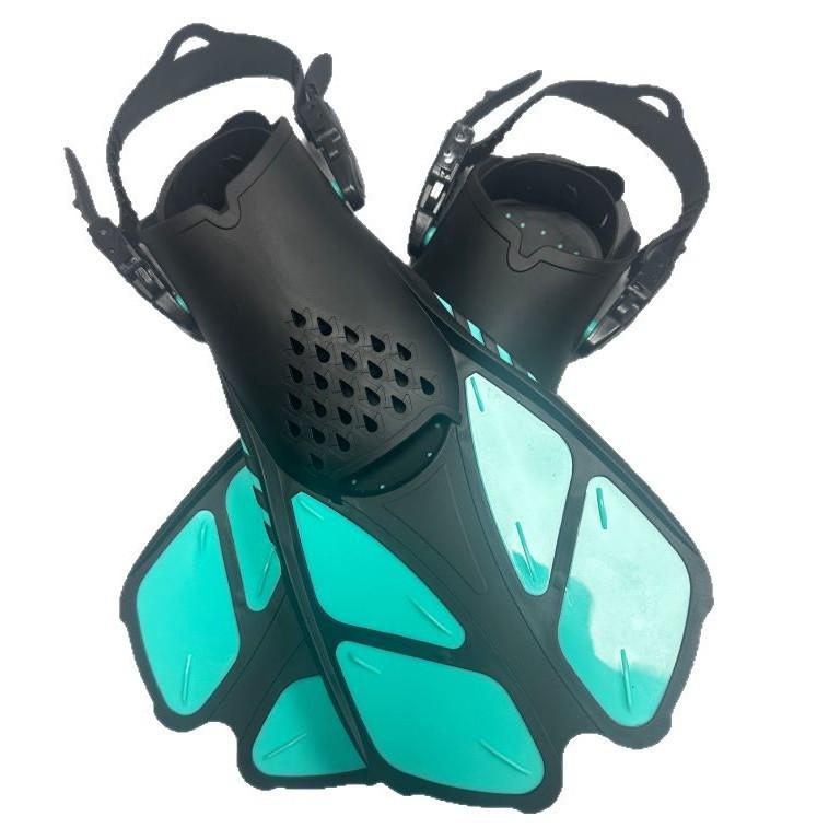 

Профессиональные регулируемые ласты для дайвинга для взрослых и детей - снаряжение для сноркелинга и занятий спортом на открытом воздухе S/M 38-41