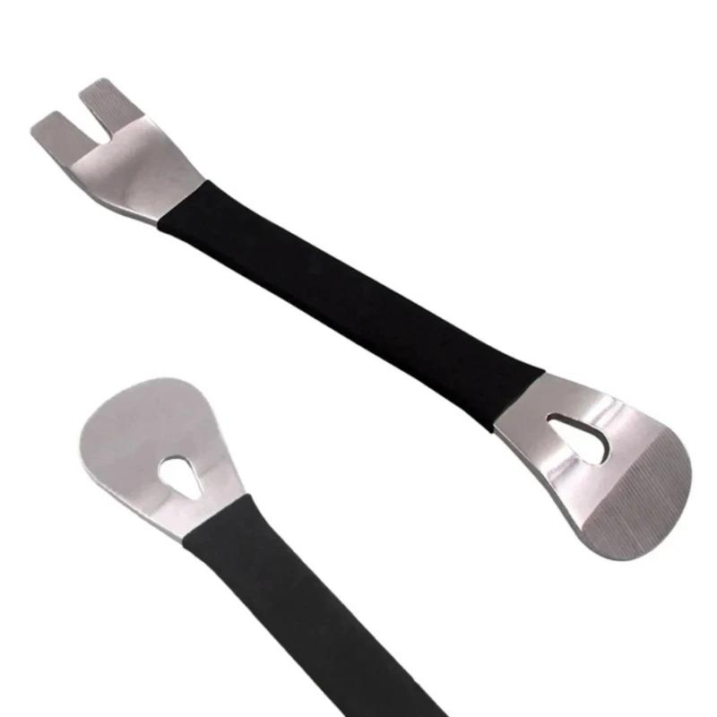 Complete Car Door Panel Tool Kit - Auto Trim Fastener Removers with Anti-Scratch Pry Bars for Navigation & Speaker Installation