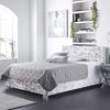 Top Quality Thicken Bed Base Wrap Skirts Valance-Crushed Velvet Divan Frame Cover- Fully Elastics and Three Sides Fabric