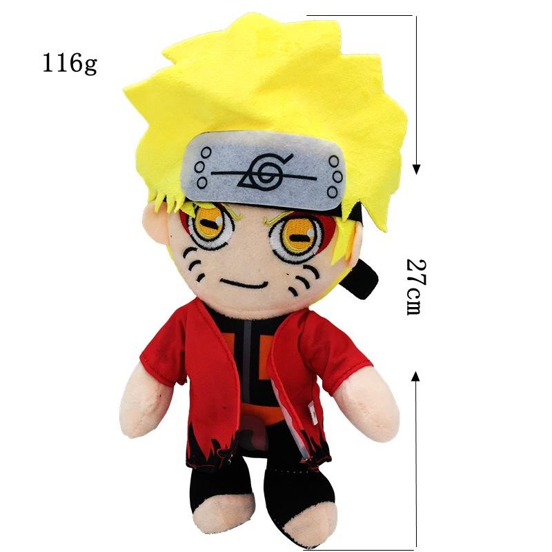 Narutos New Cute Anime Plush Toy Classic Japanese Anime Peripheral Doll Naruto Kakashi I Love Luo Doll Birthday Gift