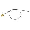 BINGFU Bulkhead Mount WiFi Antenna Cable 30cm 12 Inch 2-Pack for Intel AX200NGW 8265AC 8265NGW 7265AC 9560AC M.2 NGFF Interface Wireless Network Card