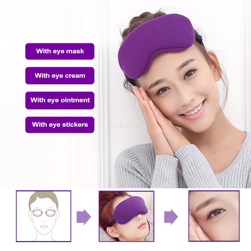 USB Heated Eye Mask Far Infrared Eye Mask Hot Eye Compression for Puffy Eyes Stye Blepharitis Eye Massager for Dry Eye Relieve Fatigue Promote Sleep