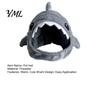 Holiday Pet Gift Ideas Cat Shark Hood Hat, Winter Plush Warm Headgear, Cozy Cute Small Animal Accessories Hat Accessory for Cats Dogs Fun Photo Props