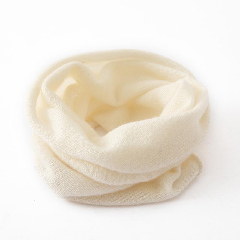 Children's 100% Pure Cashmere Neck Warmer - Boys & Girls Autumn/Winter Style, Flat Knit Gaiter for Warmth & Protection.