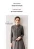 Women's Age-Reducing Cashmere Cardigan – Cozy Autumn/Winter Knit with Stand-Up Collar & Buttons