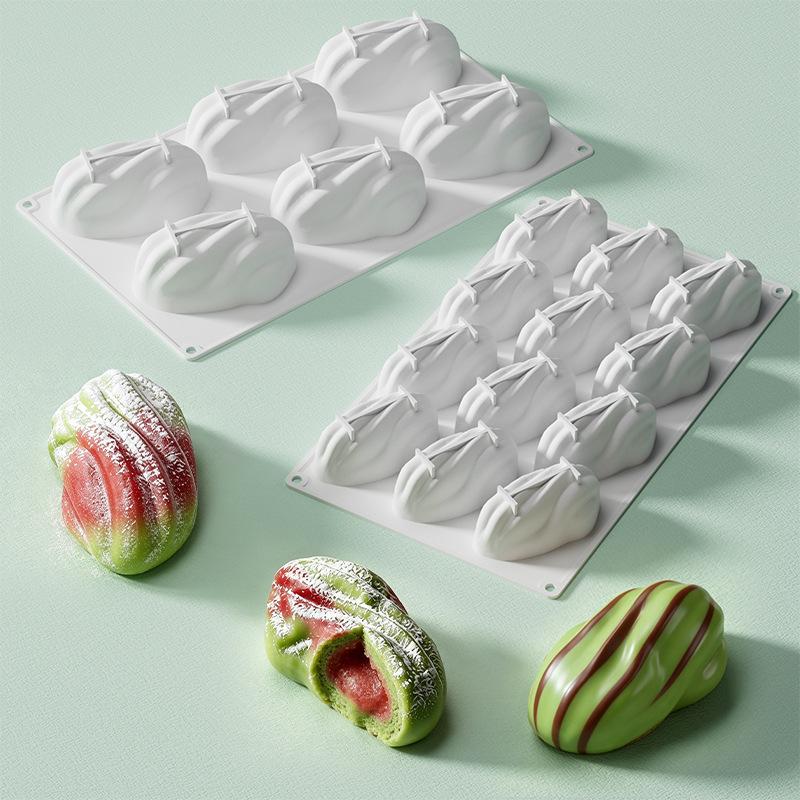 Innovative Pistachios Chocolate Mold In Food Grade Silicone for French Mousse Creations