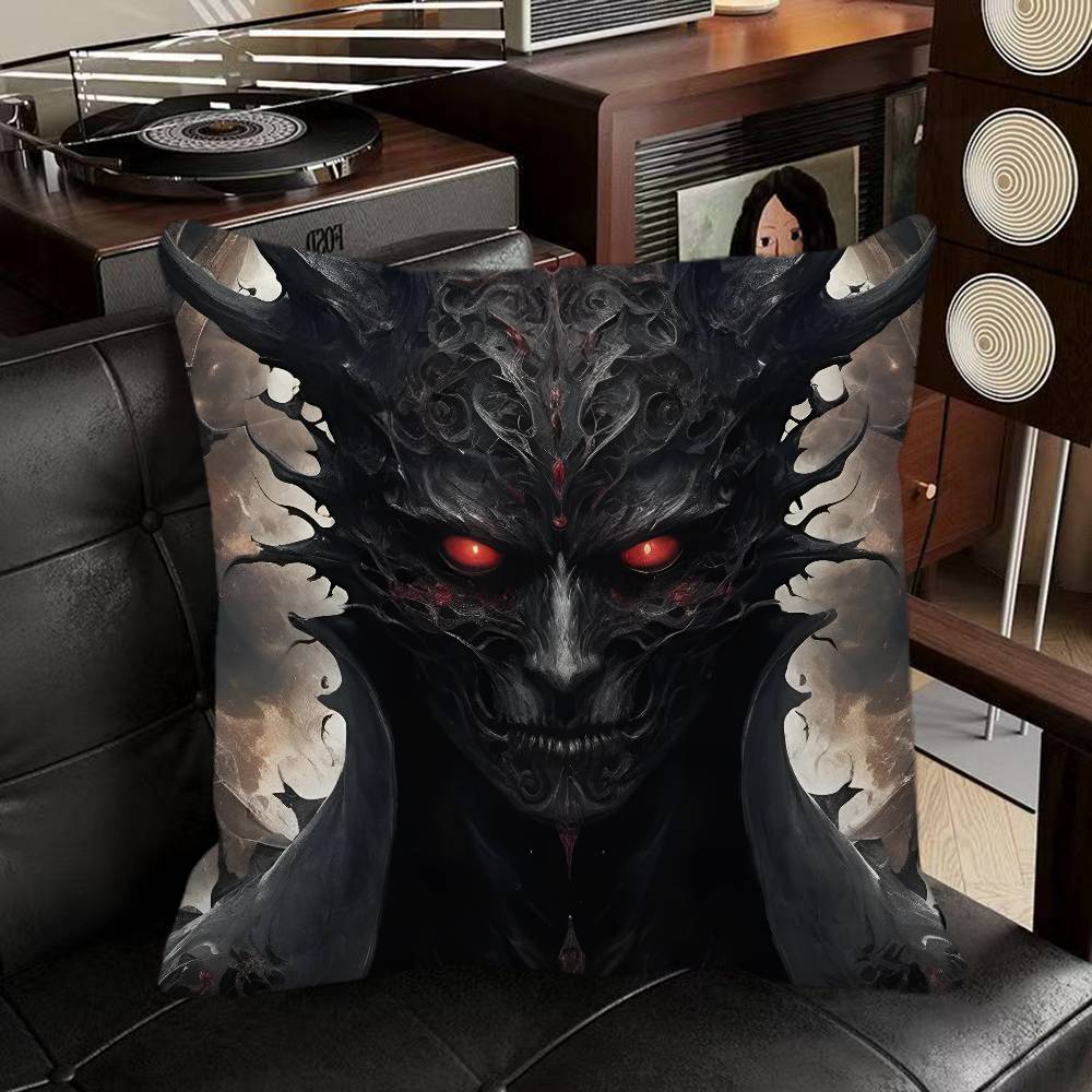 

Classic Game Dark S-Souls 2 3 Pillow Case Square Pillow Bedroom Sofa Leisure Comfort Cushion Car Home Decoration 16x16Inch