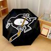 Pittsburgh Penguins Print Auto 8?Ribs Folding Umbrella Wind Resistant Lightweight Automatic Umbrella For Daily Travel