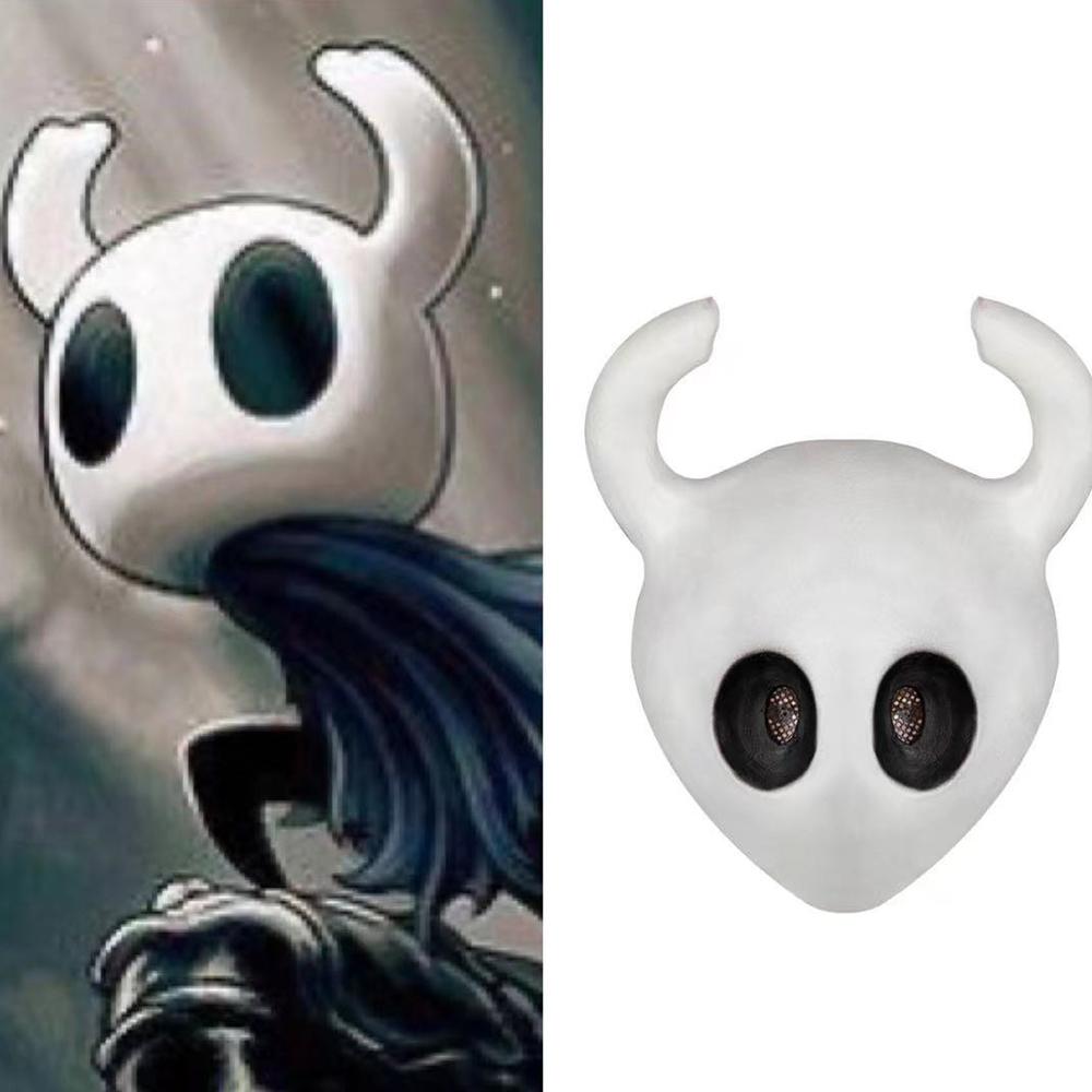Hollow Knight Latex Mask For Cosplay Costume Game Character Accessories