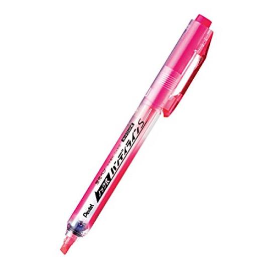 Pentel Highlighter Knock Type Handy Line 5 Color Set [2 Pieces]
