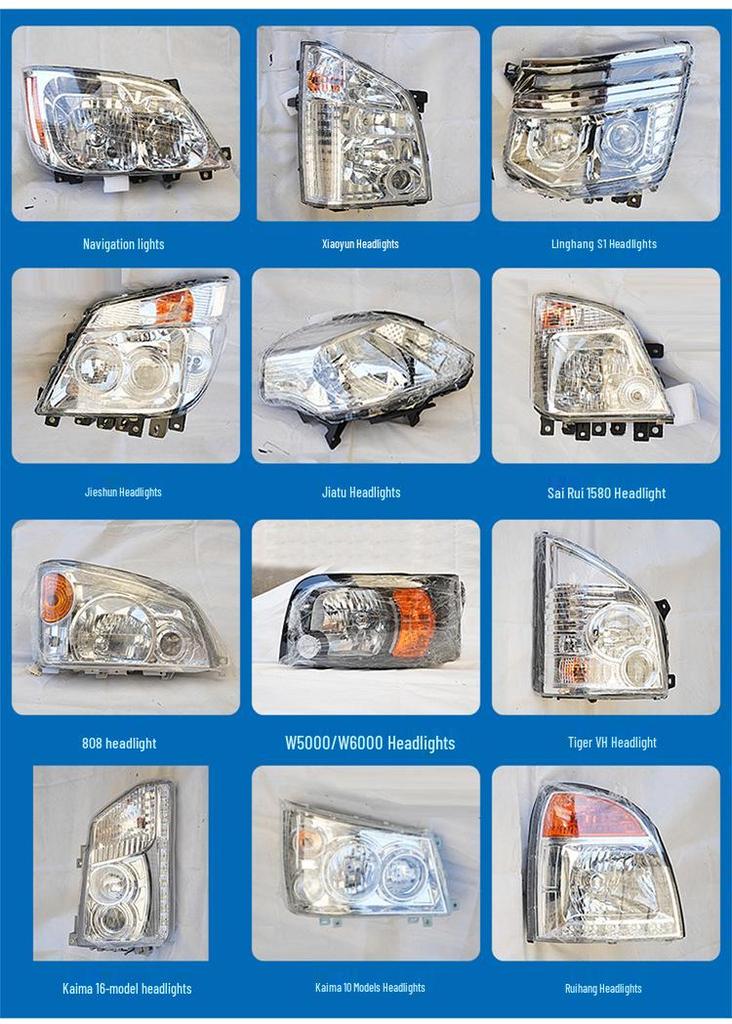 Headlight Assembly for Kaima Dongfeng Ruihang 1750 Truck/Van