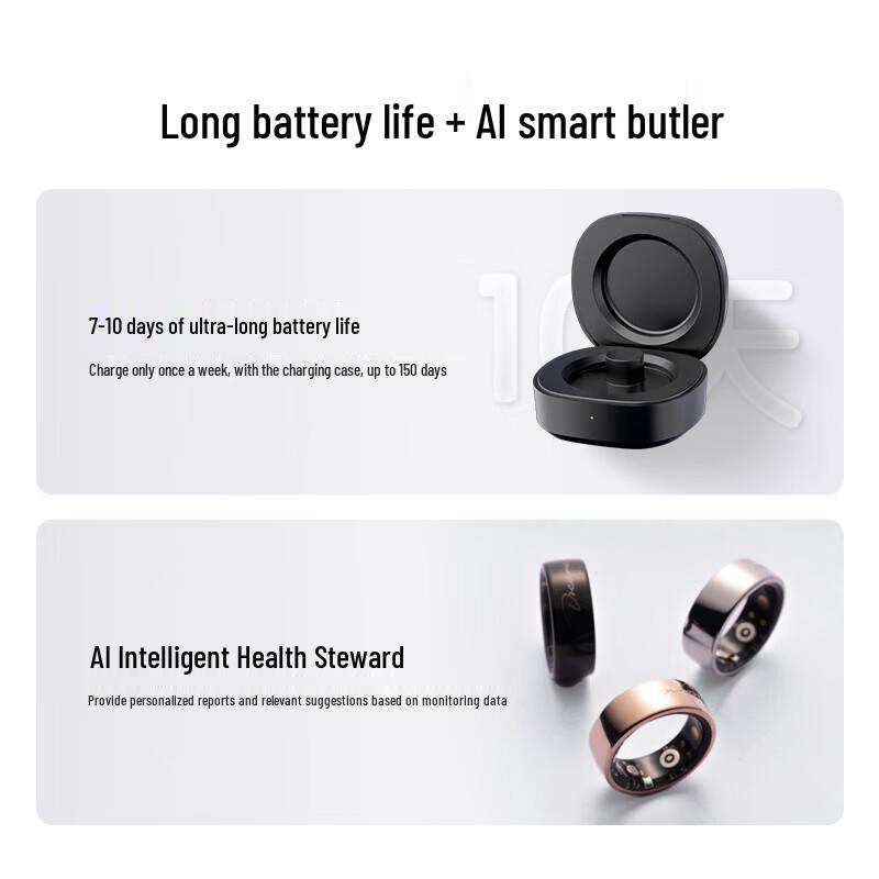 Dreame Glow Ring AI Smart Health Tracker