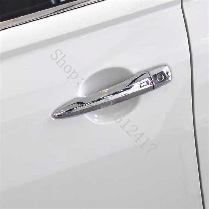 For 2021 2022 2023 2024 Nissan JUKE ABS Chrome Door Handle Bowl Car Door Handle Cover Protective Covering Trim Car Accessories