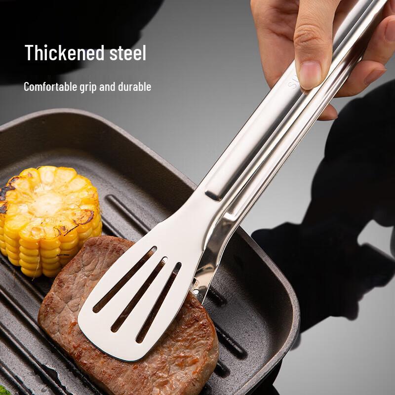 Huabeisen 9-tums matpincett i rostfritt stål