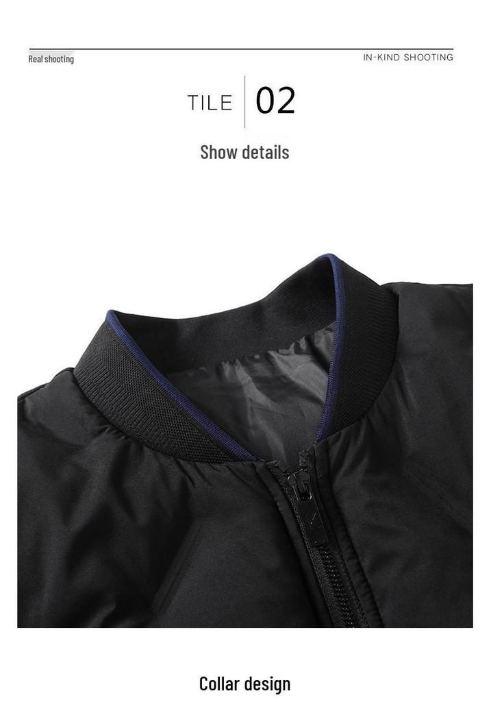 Men's Winter Thickened Cotton Down Jacket - Trendy Casual Youth Style