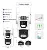 Dual-Lens Night Vision Surveillance Camera with Two-Way Audio