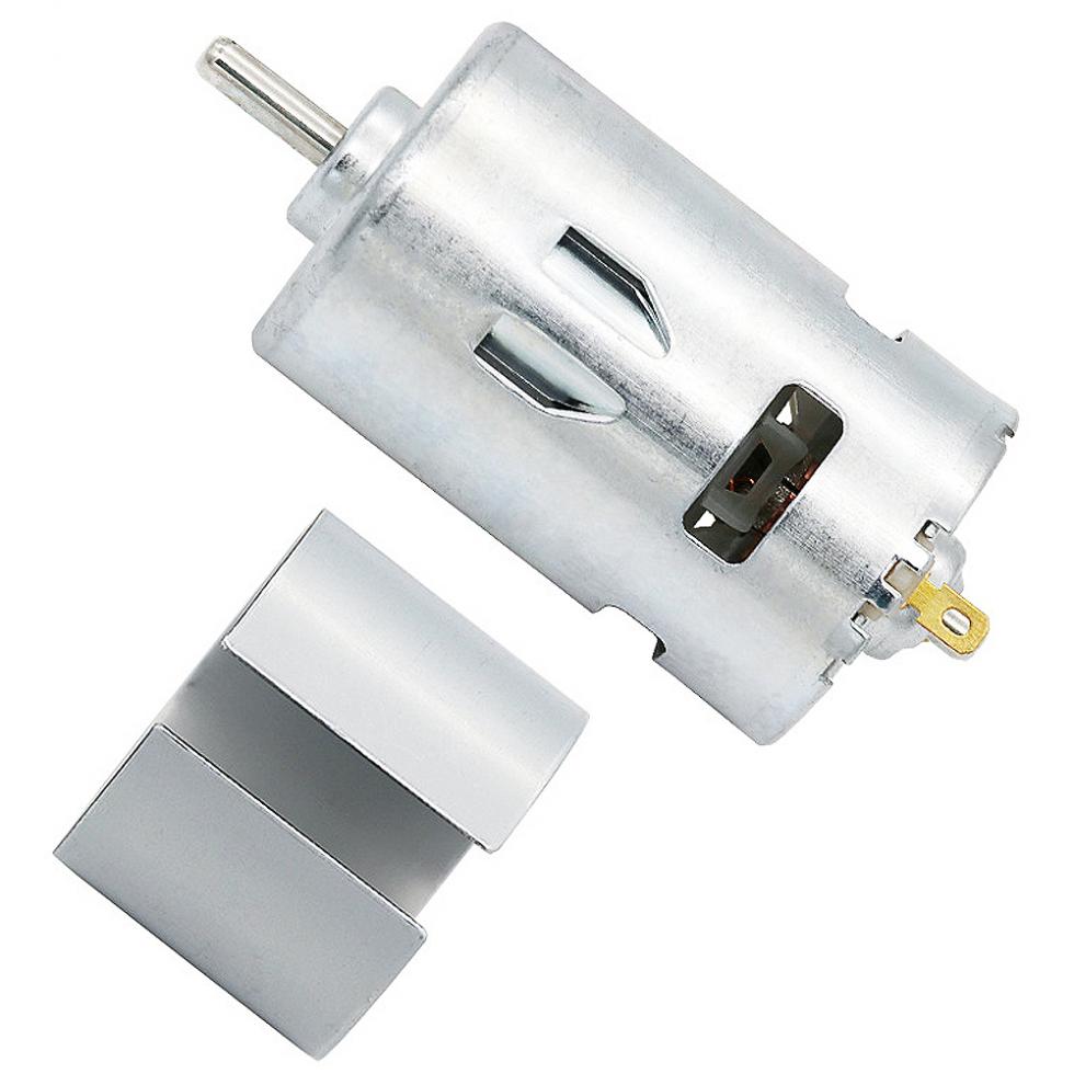 795 DC 12V 10000 ot./min. Vysokorychlostní motor s dvojitým kuličkovým ložiskem pro postřikovač / čerpadlo myčky aut