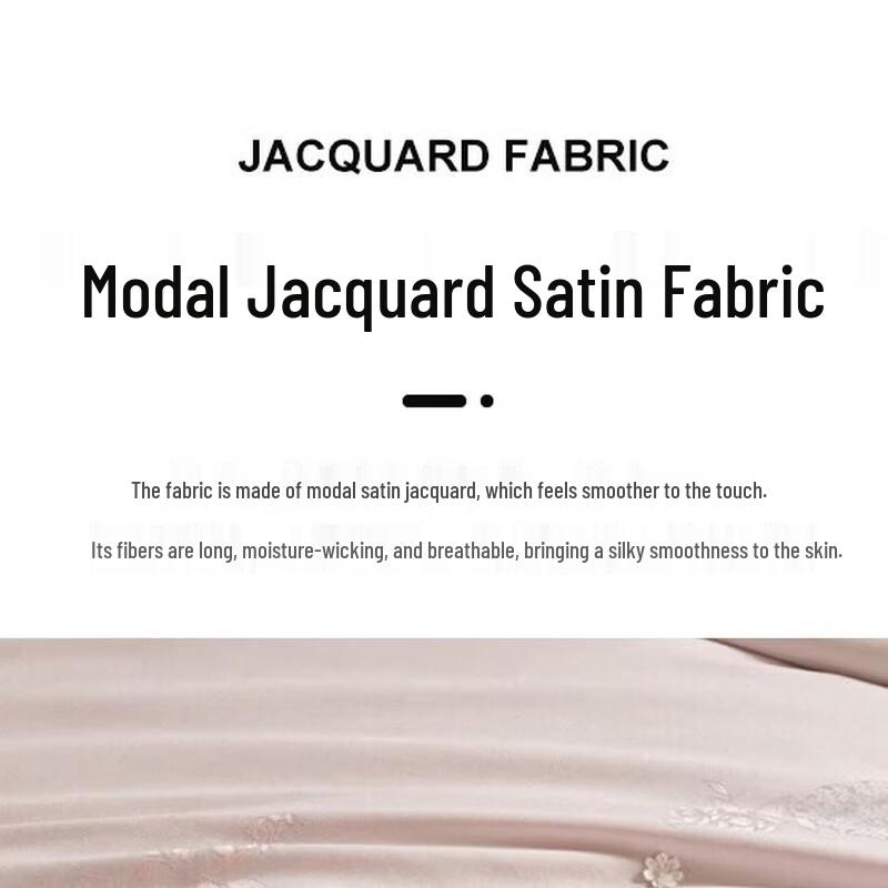 Fangwang Jacquard Tusse-Seiden-Steppdecke