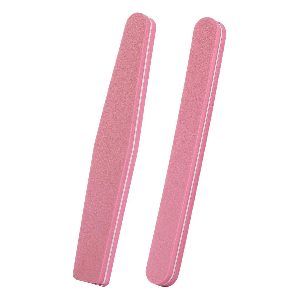 Rhombus Double-Sided Nail File and Polishing Sponge for Manicure