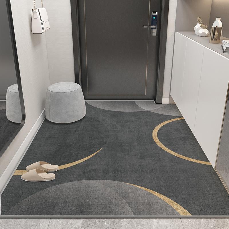 Non-Slip Door Mat Bath Mat with Rubber Padding Soft Super Absorbent Bathroom Rug Foot Mat for Hallway Shower Toilet Mats