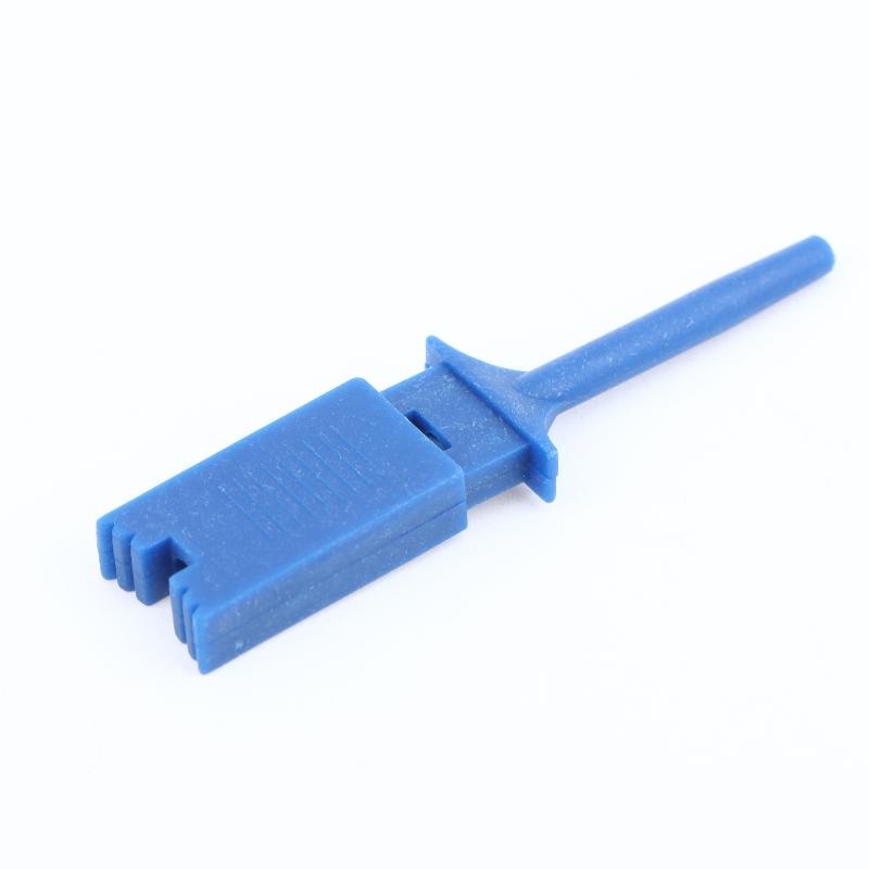 10Pcs SMD IC Test Hook Clips Sharp Tip PCB Probe Grabbers for Tiny SMD Component Testing & Inspection
