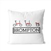 Bromptons Pillow Case For Car Sofa Decorative Home Doublesided Print Plush Square Throw Pillow Cushion Cover