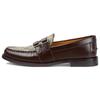 Gucci Mocassino con fibbia 'GG Monogram - Marrone scuro' 762312 17X30 2143