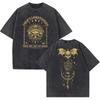 Divertente Scatola di Succo Astarion T-shirt Lavata Vintage Unisex Moda Donna Estetica Maglietta a Maniche Corte Estiva Casual Oversize