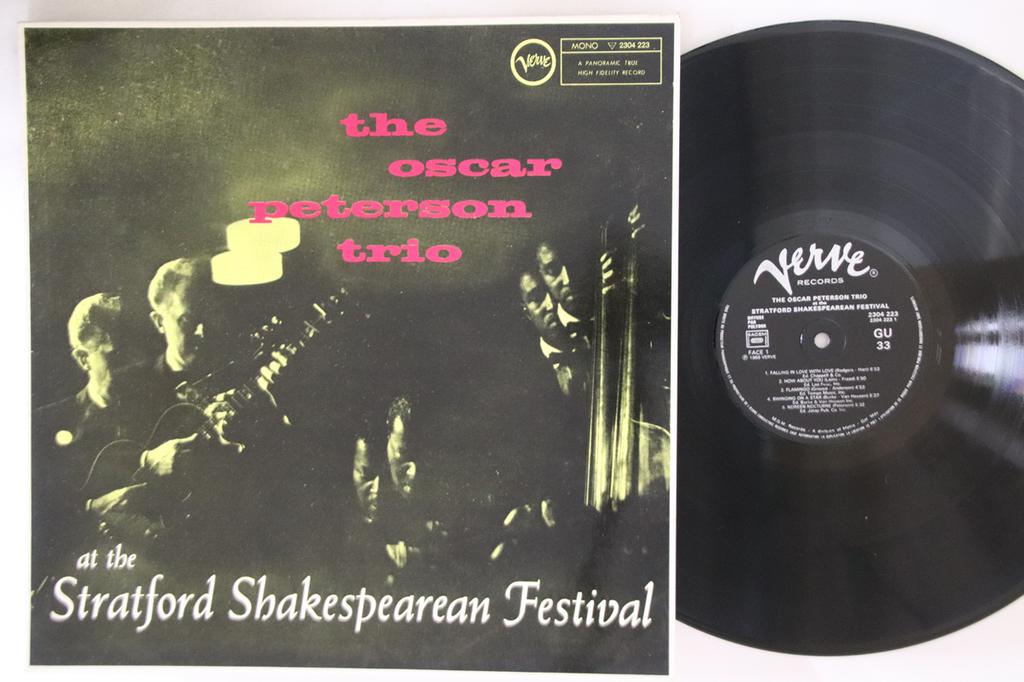 LP Record OSCAR PETERSON - At The Stratford Shakespearean Fest 2304223 VERVE France Jazz Used
