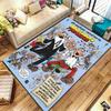 Mort Phil Mortadelo Y Filemon Carpet Rug for Living Room Bedroom Home Sofa Decoration,Kids play Nonslip Floor Mat