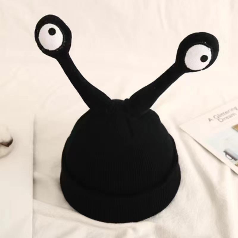 Autumn and winter new personality funny parent-child knitted hat cartoon insect tentacles wool hat trendy girl children's hat