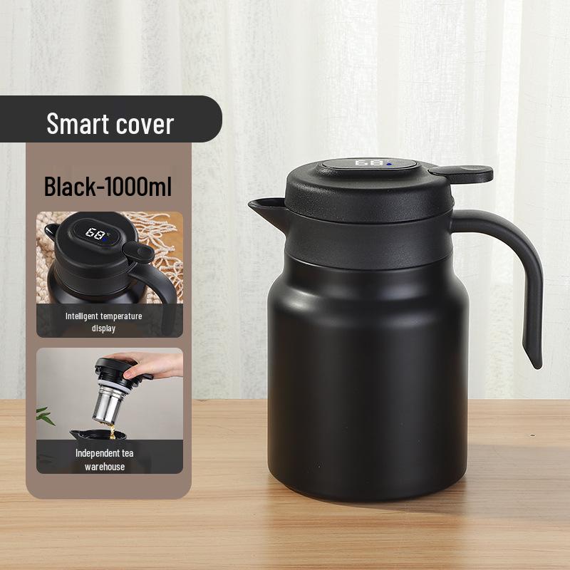 Large Capacity 304 Stainless Steel Insulated Tea Infuser Kettle for Home and Office