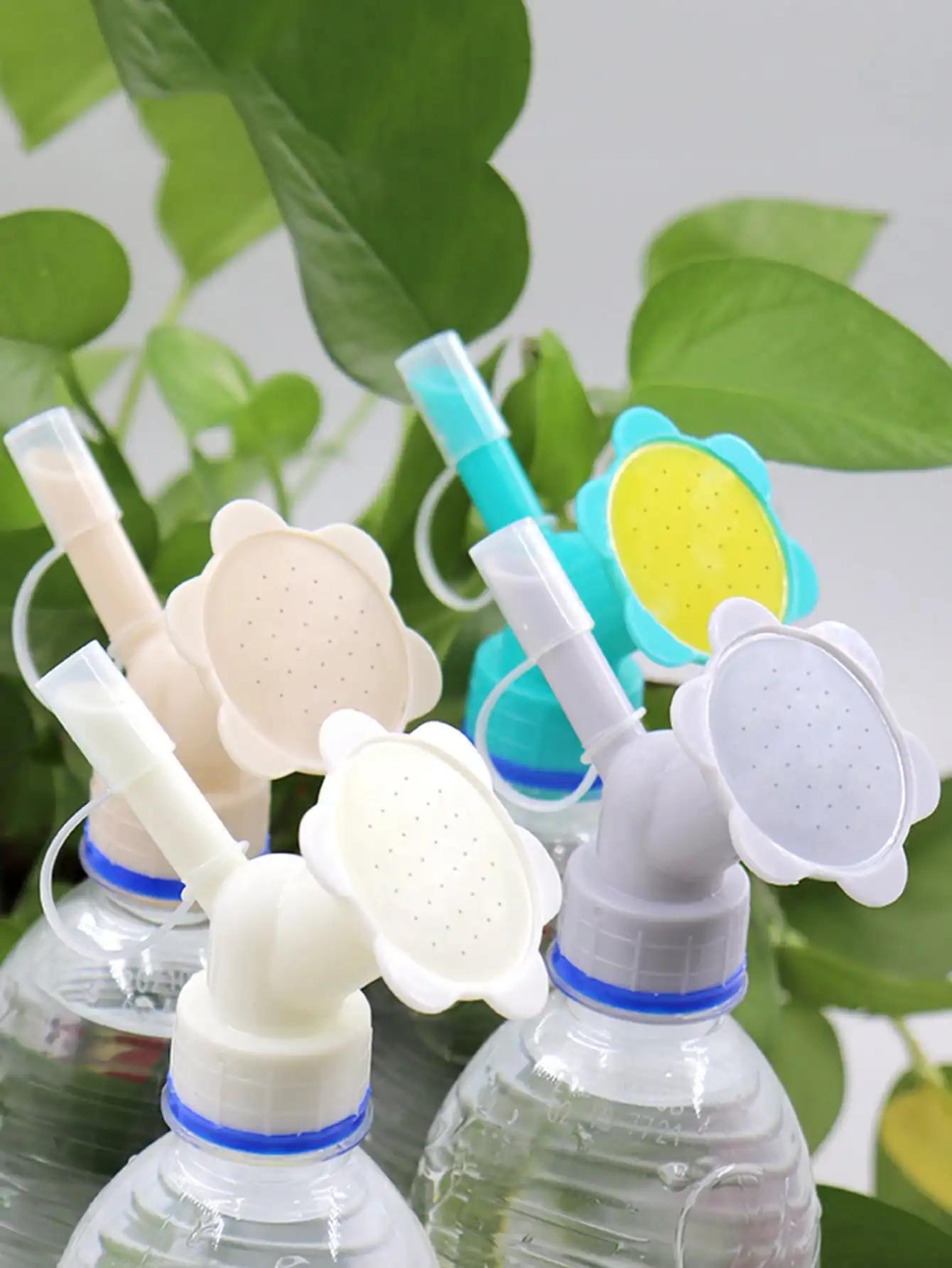 

1 шт. - Пластиковый бак для воды два в одном, садовый бытовой инструмент для полива с двойным соплом, используется для полива комнатных и уличных растений