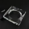 Crystal Glass Ashtray with Custom Logo for Home, Hotel, KTV Decor & Gifts