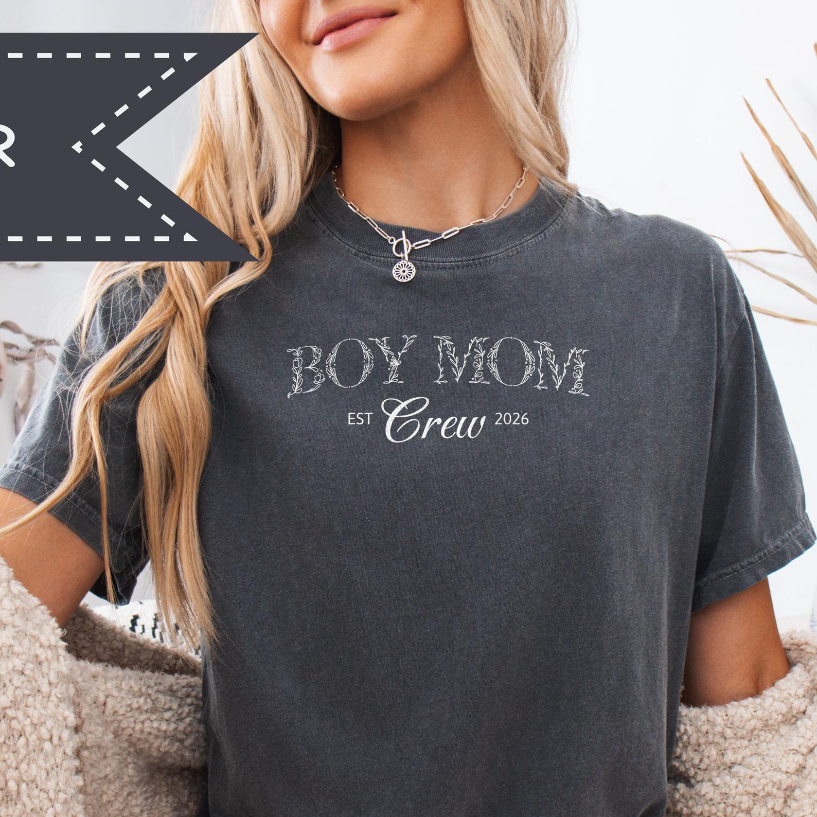 Boy Mom Crew Shirt, Comfort Colors® Mama Tee, Mother s Day, Boy Mom Gift, Mom Appreciation 3XL