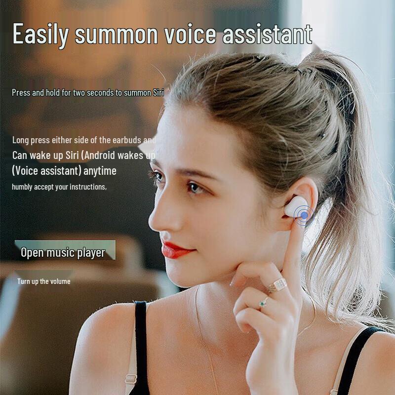 Bach Johann T7 True Wireless Noise-Cancelling Sport Earbuds