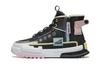 YOUNG Journey 3.0 V2 Cushioning, Wear Resistant Mid Top Kids' Skateboarding Shoes Black Teenagers YKCT142-22