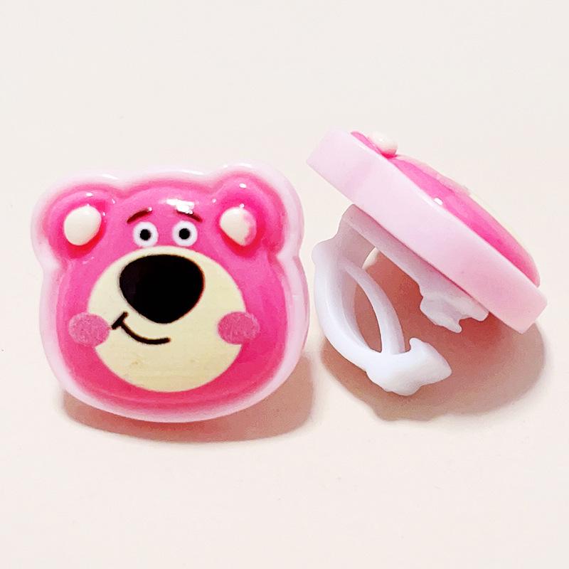 Sanrio Cartoon Strawberry Bear Kuromi Shoelace Buckle - DIY Decorative, Detachable Upper Shoe Accessory