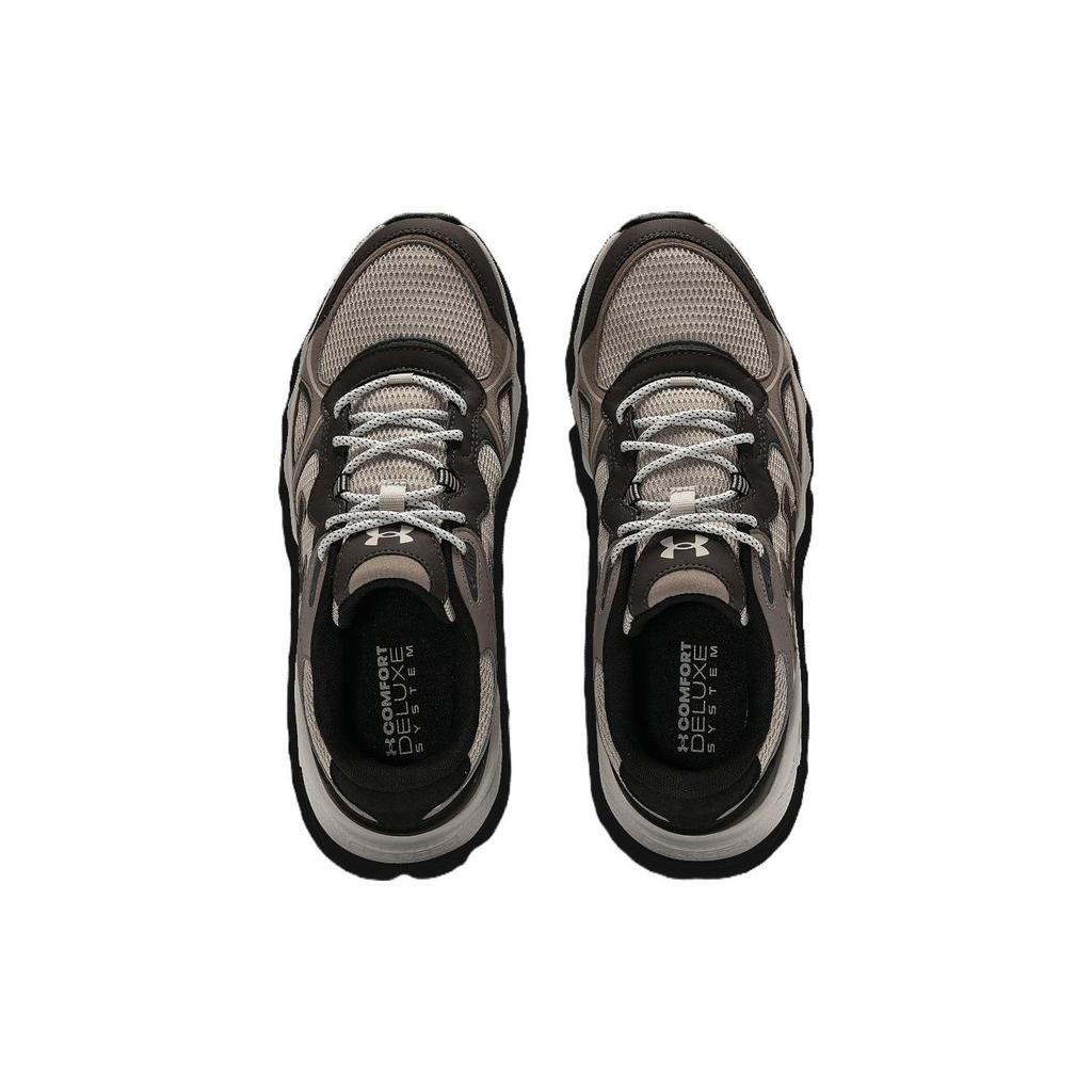 Under Armour Charged Vantage 2 Lux Comfortable Versatile Breathable Low-Top Casual Running Shoes Men sneaker Dark-Brown 3028445-200