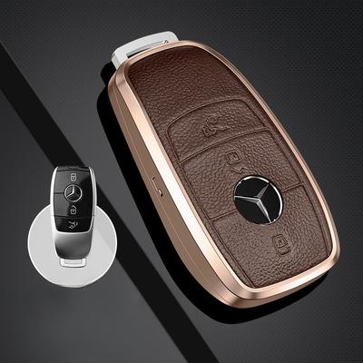 Suitable for Mercedes-Benz Key Case E-class A-class S-class ML-class/metal Car Key Case/C200L/E300L Case Ring