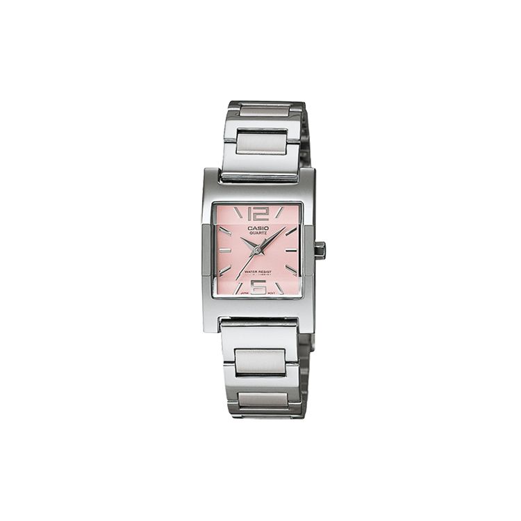 Casio Standard Series Fashionable Business Casual Classic Quartz Watch Women watches Pink LTP-1283D-4A Pink Watch Dial