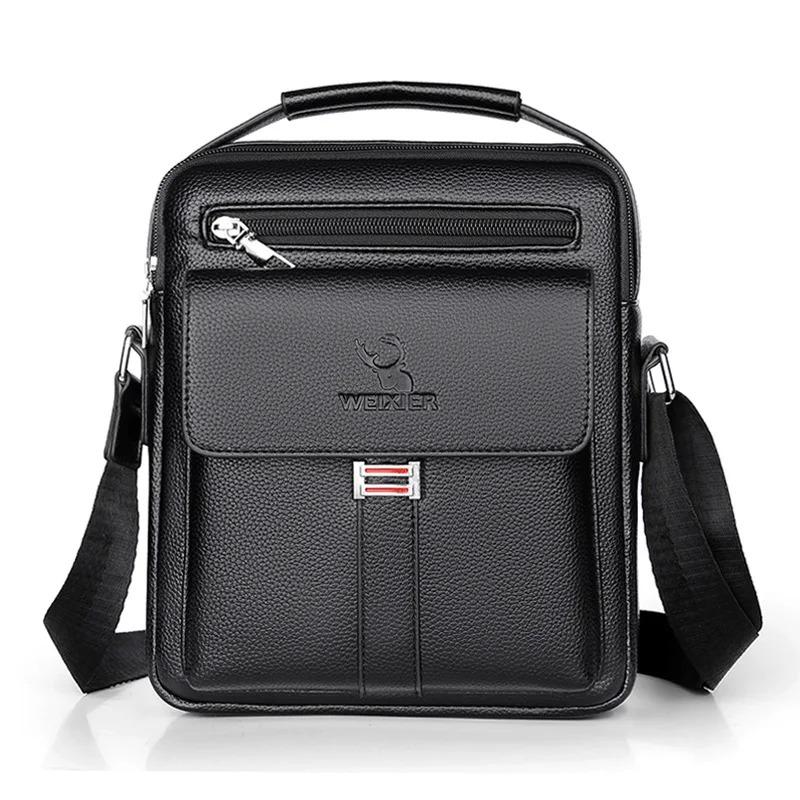 Men's Shoulder Bag with Large Capacity, Waterproof and Wear-resistant