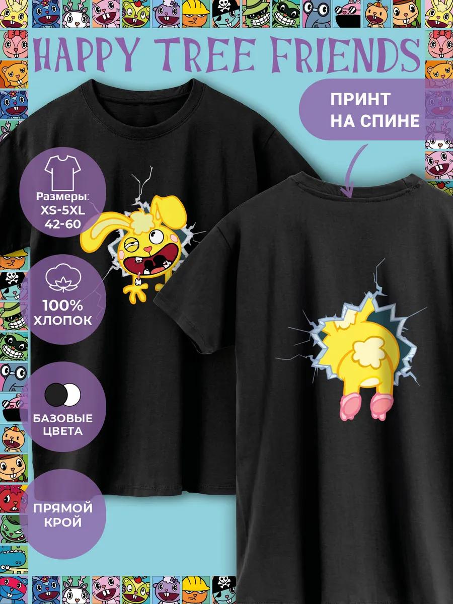 Happy Tree Friends Printed T-shirt S