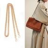 Yogodlns Zinc Alloy Gold Diy Handmade Simple Chain Metal Wrap Chain Underarm Shoulder Strap Replacement Strap
