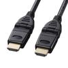 SANWA SUPPLY High Speed HDMI Cable (3D Connector) (Black, 1m) KM-HD20-3D10N