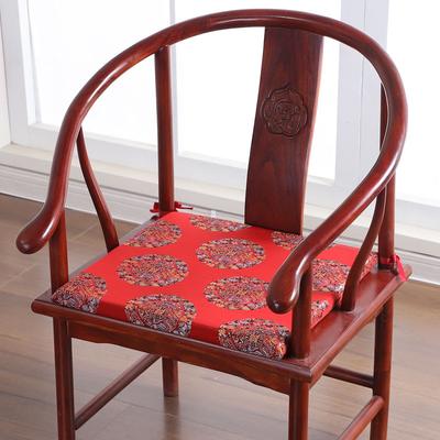 Mahagoni Möbel Kissen Chinesisch Klassisch Massivholz Heim Esszimmerstuhl Kissen Taishi Stuhl Sitzkissen Abnehmbar und Waschbar