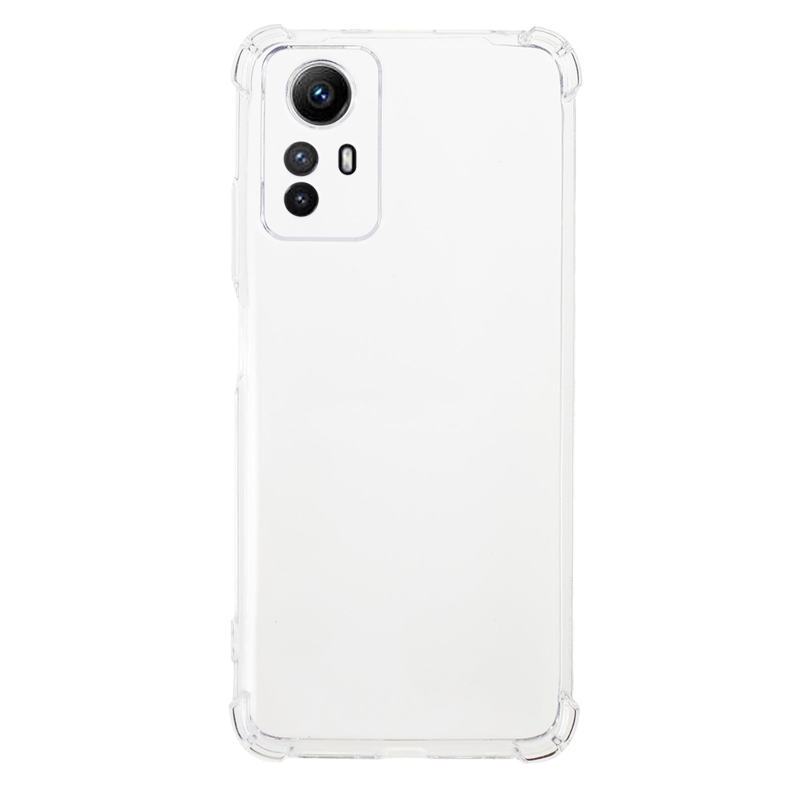 

For Xiaomi Redmi Note 12S 4G Transparent TPU Case Reinforced Corners Mobile Phone Cover A