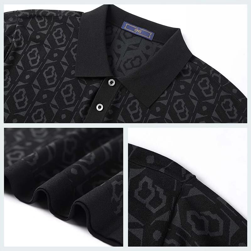 EMZ Men's Short Sleeve Polo Shirt